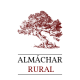 Logotipo del sitio web Almáchar Rural , con un olivo marrón